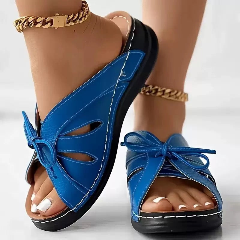 ⭐ Last Day Sale 50% OFF🔥Vintage Premium Orthopedic Open Toe Summer Wedges Platform Sandals 2026