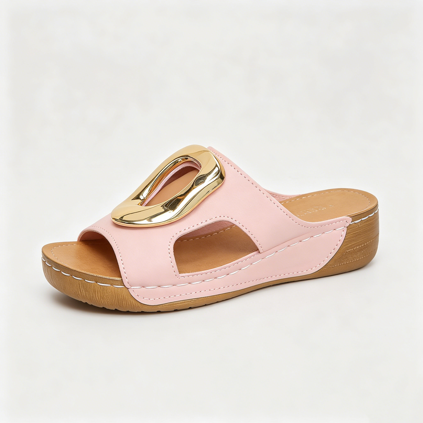 Summer Comfort Wedge Slippers with Non-slip Sole