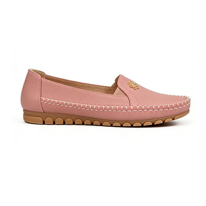 Stylish Orthopedic Leather Shoes - All-Day Comfort for Women
