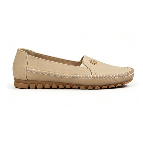 Stylish Orthopedic Leather Shoes - All-Day Comfort for Women