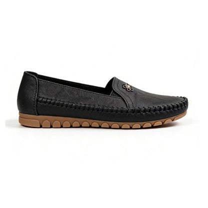 Stylish Orthopedic Leather Shoes - All-Day Comfort for Women