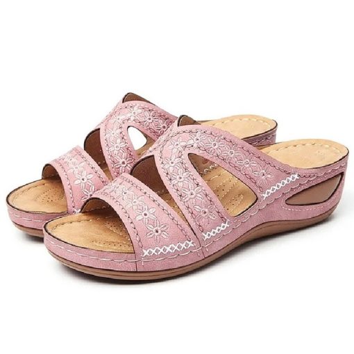 2026 Women’s Premium Orthopedic Open Toe Wedge Sandals