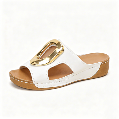 Summer Comfort Wedge Slippers with Non-slip Sole