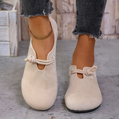 Women's Solid Color Ballet Flats Casual Trendy Flat Work