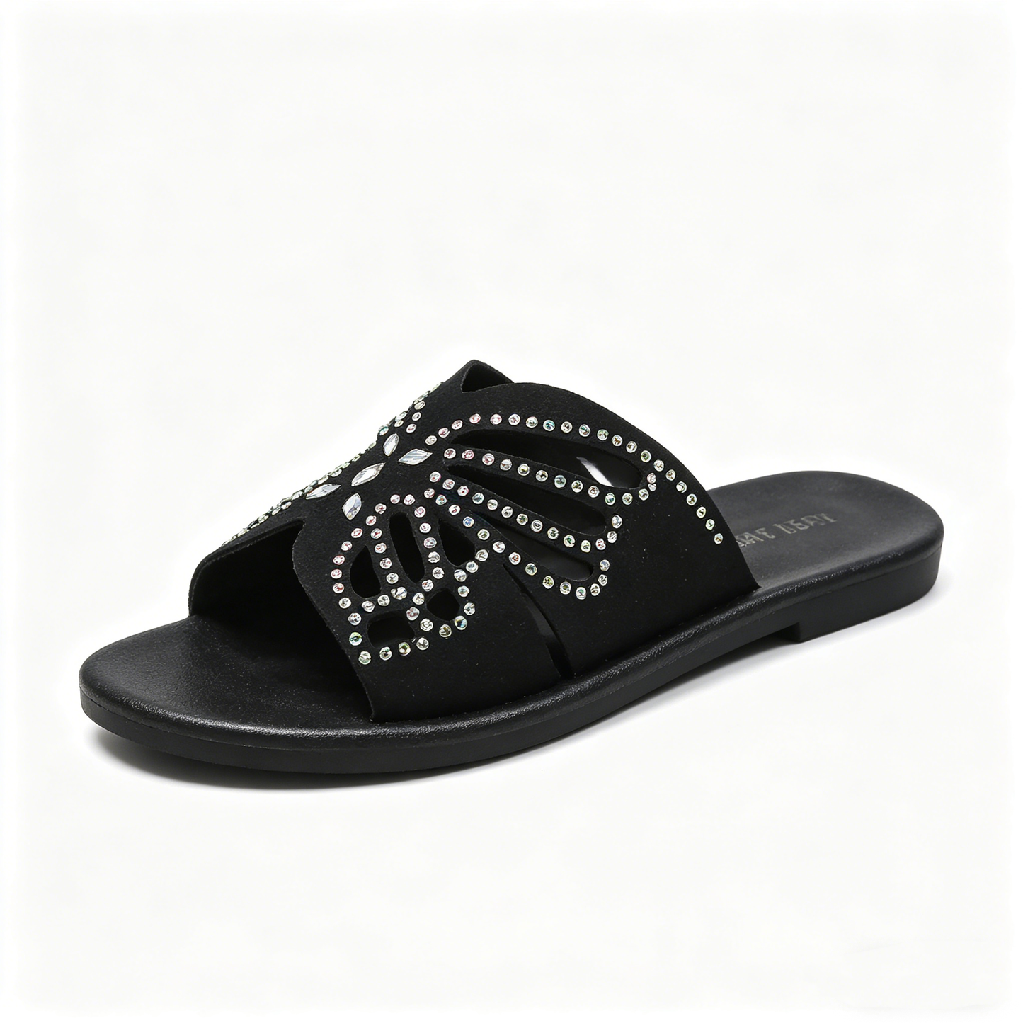 Women's Hollow-Out Rhinestone Slide Sandals, New Summer 2026