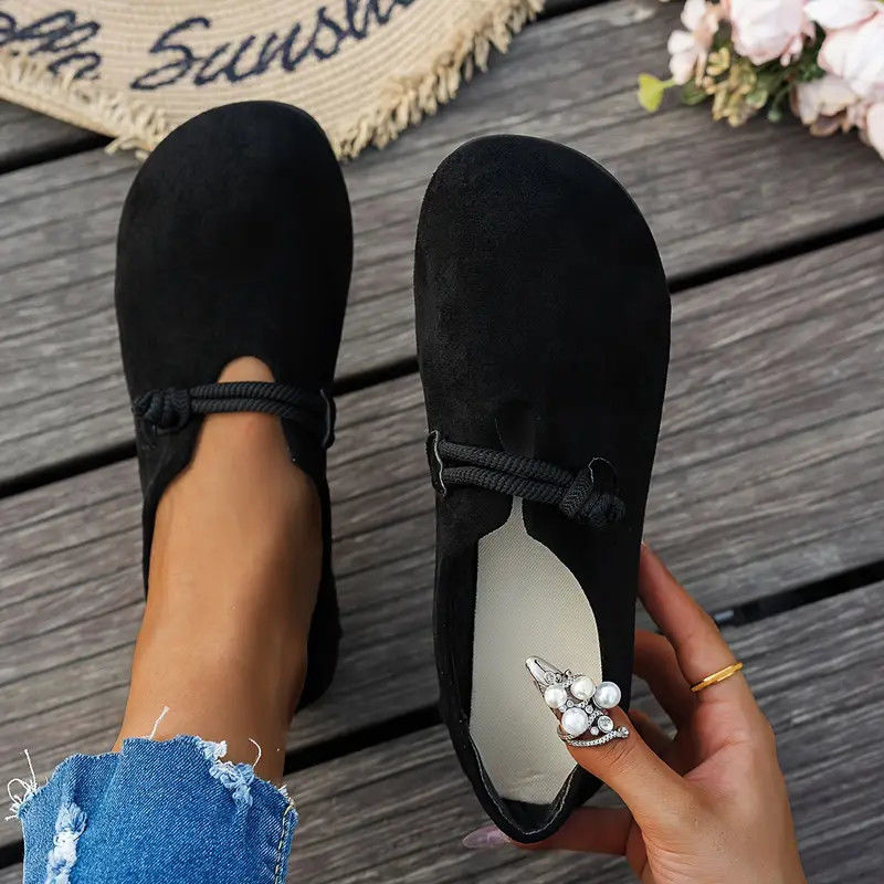 Women's Solid Color Ballet Flats Casual Trendy Flat Work