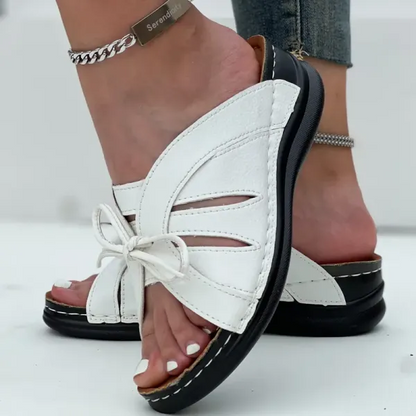 ⭐ Last Day Sale 50% OFF🔥Vintage Premium Orthopedic Open Toe Summer Wedges Platform Sandals 2026